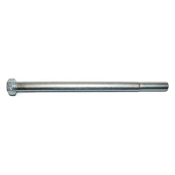 Midwest Fastener Grade 5, 3/4"-10 Hex Head Cap Screw, Zinc Plated Steel, 12 in L, 10 PK 51603